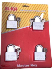 Elka 4’Lü Set Kilit