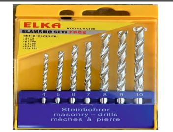 Elka Elmas Uç Seti 7 Parça