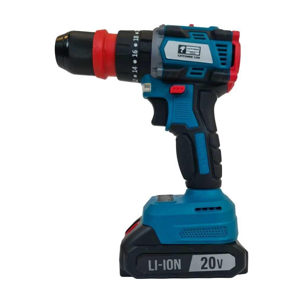 CATPOWER 1350 Kömürsüz Akülü Darbeli Vidalama 20V Li-ion 2.0Ah