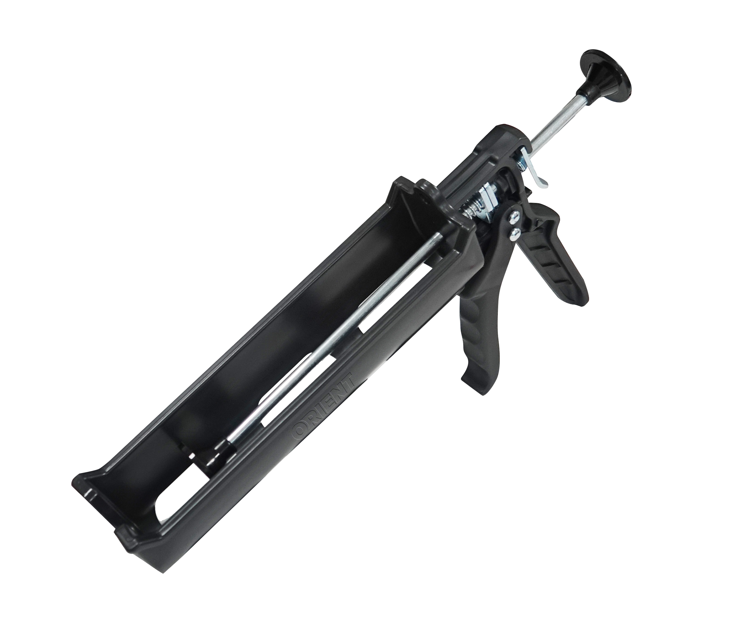 Akfix PVC Kalın Silikon Tabancası Ölçü : Lüks Tip, Siyah PVC Gövde