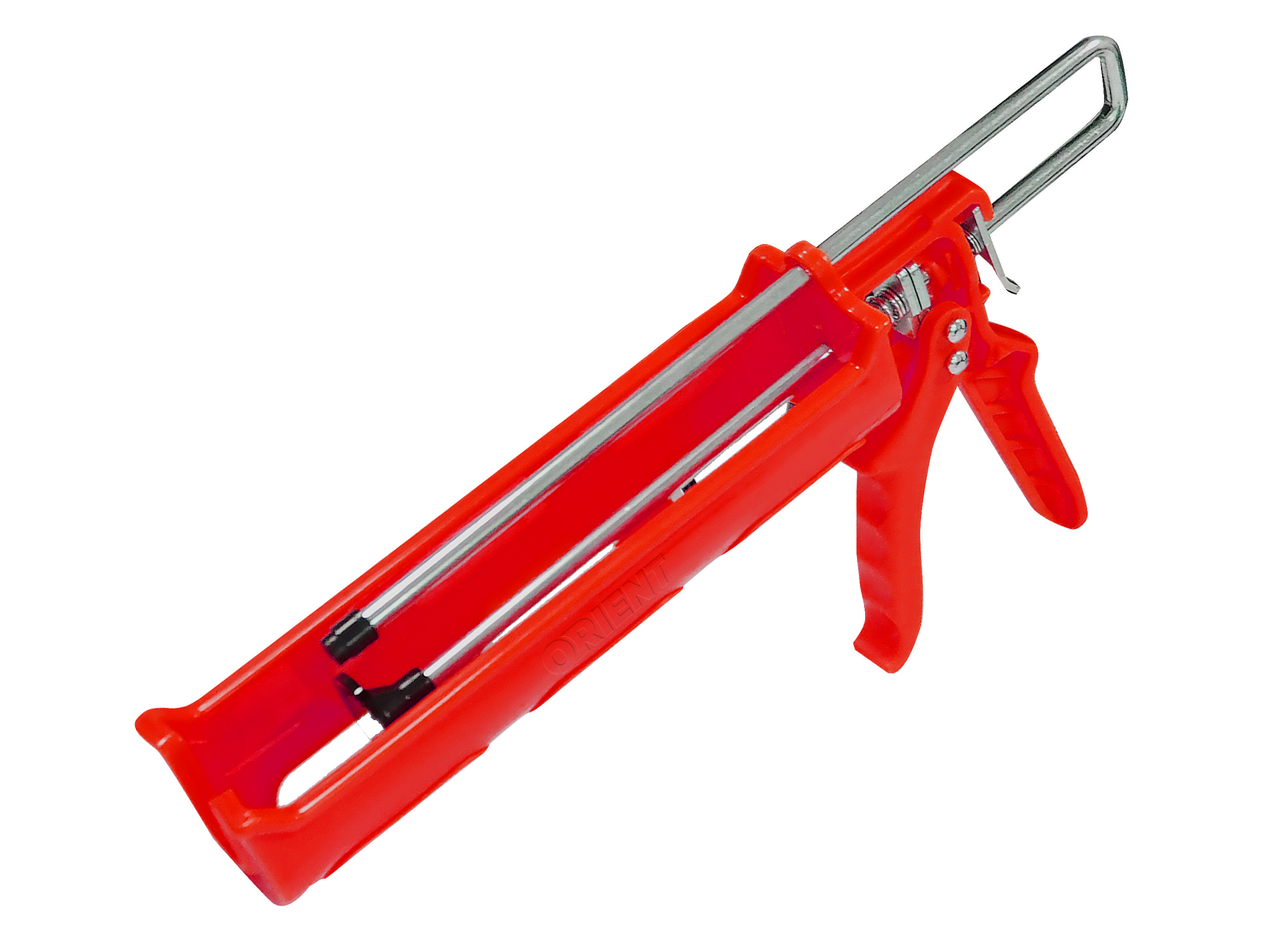 Akfix PVC Kalın Epoksi Tabancası Ölçü : Lüks Tip, Kırmızı PVC Gövde