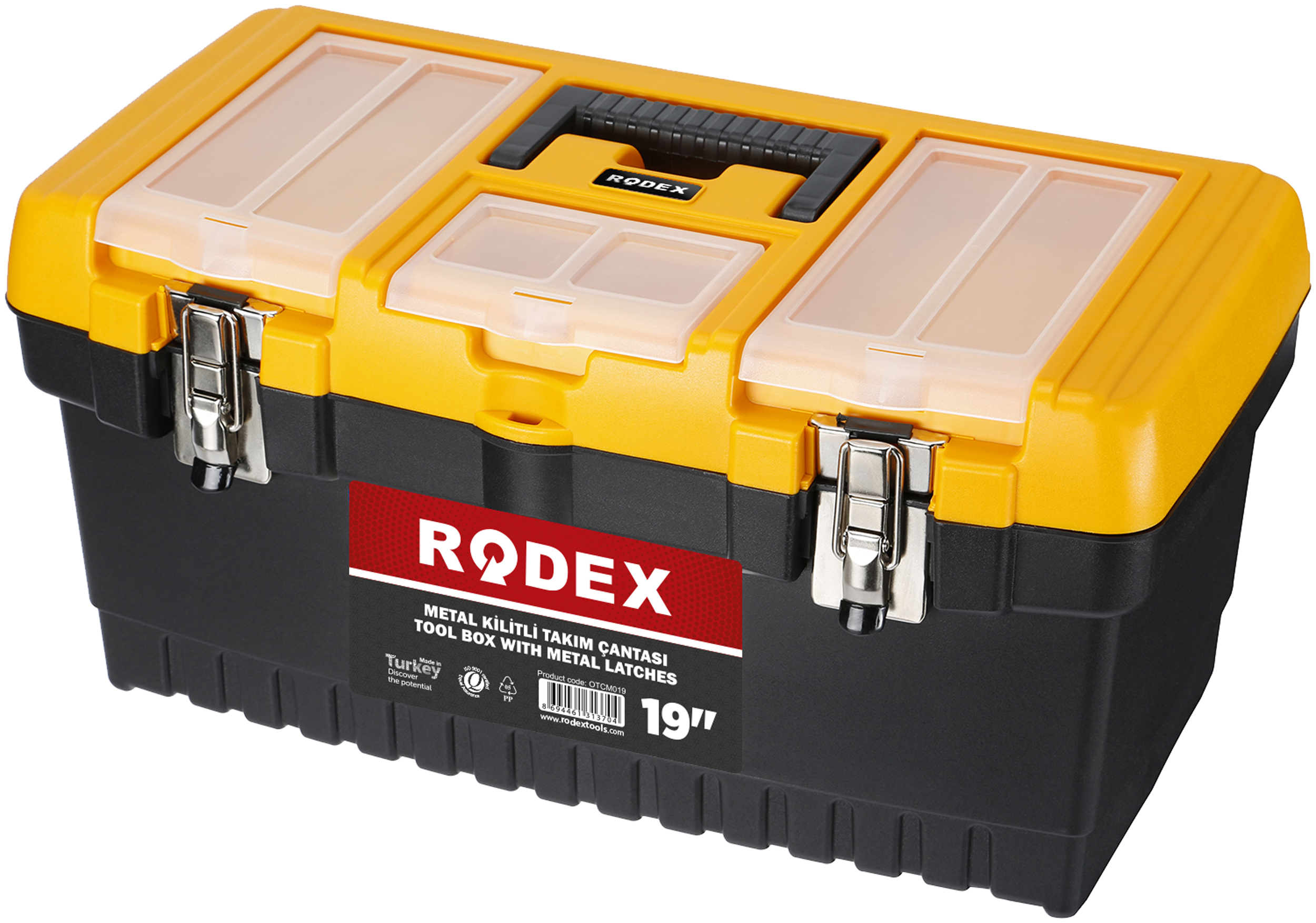 Rodex Organizerli Çekmeceli Takım Çantası Ölçü: 17"