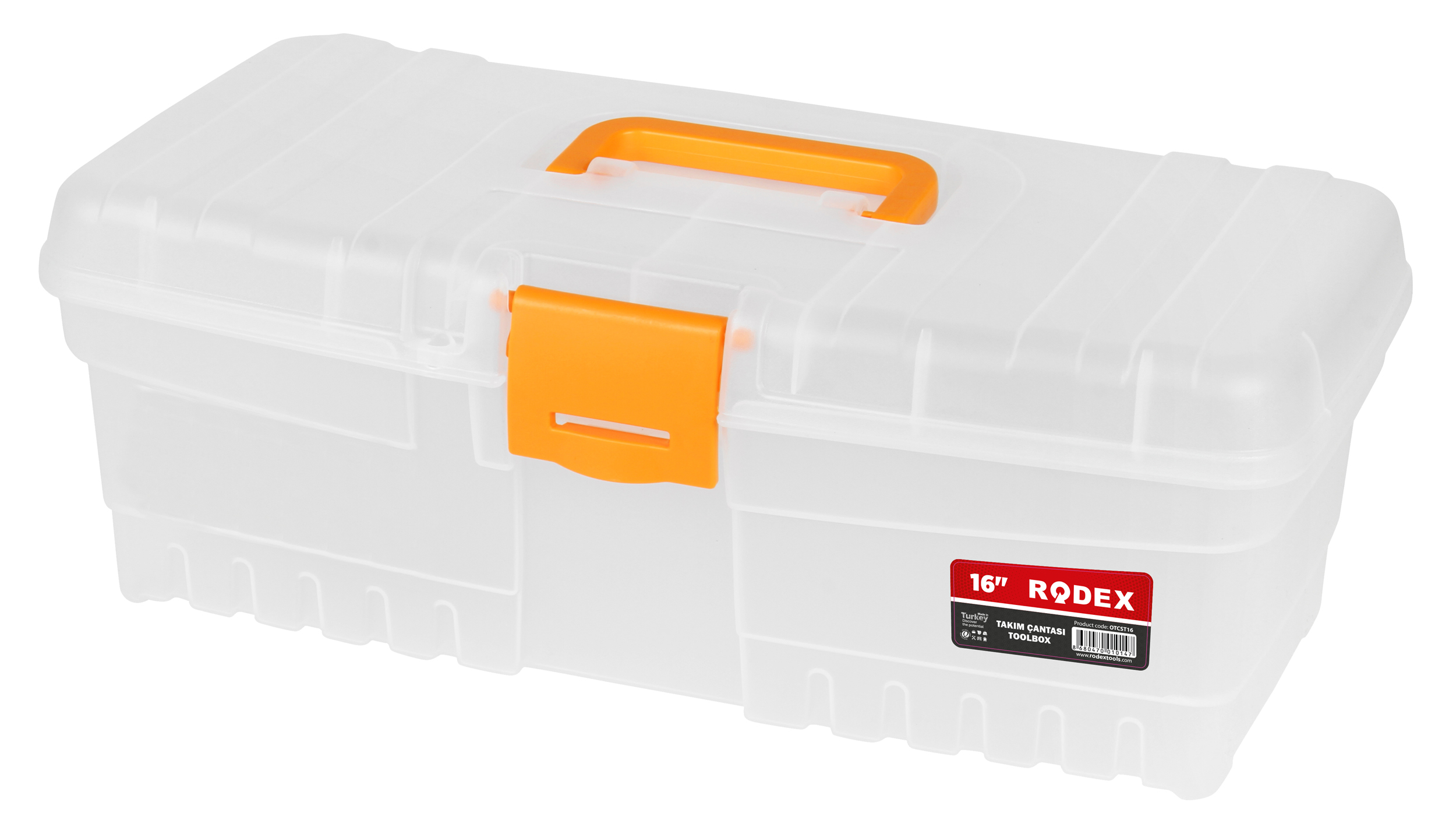 Rodex Eko Takım Çantası Ölçü: 12" şeffaf