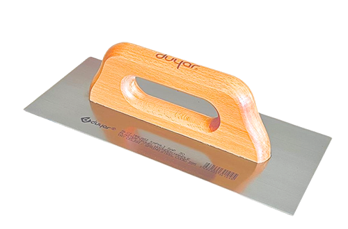 DYR - Alçı Malası Kapalı Ahşap Sap Ölçü : 40 cm