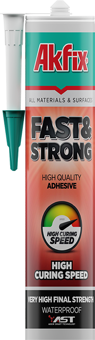 Akfix FAST & STRONG HIZLI KÜRLEŞEN, GÜÇLÜ YAPIŞTIRICI Hacmi: 290 ml - Beyaz