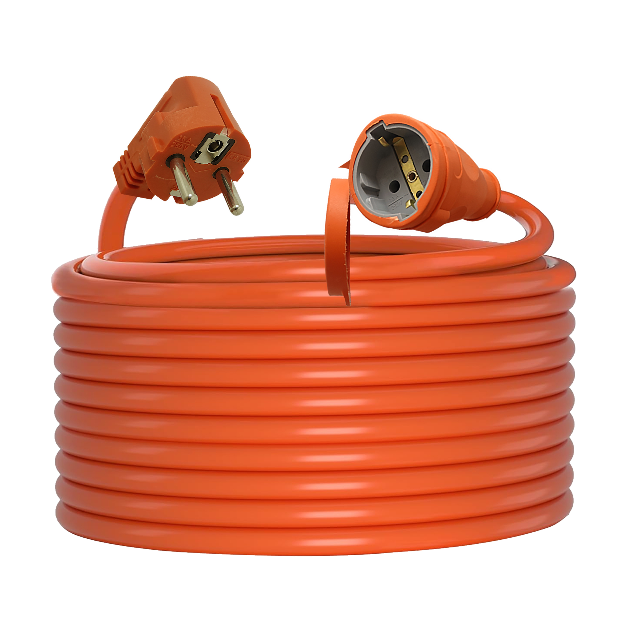 Klaus Seyyar Uzatma Kablosu Ölçü : 10 M, 3X1,5mm² 8'li Priz