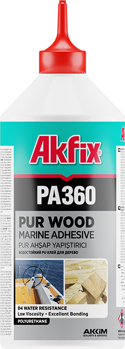 Akfix PA360 PU Ahşap Tutkalı (Deniz Tutkalı) Hacmi: 500 gr