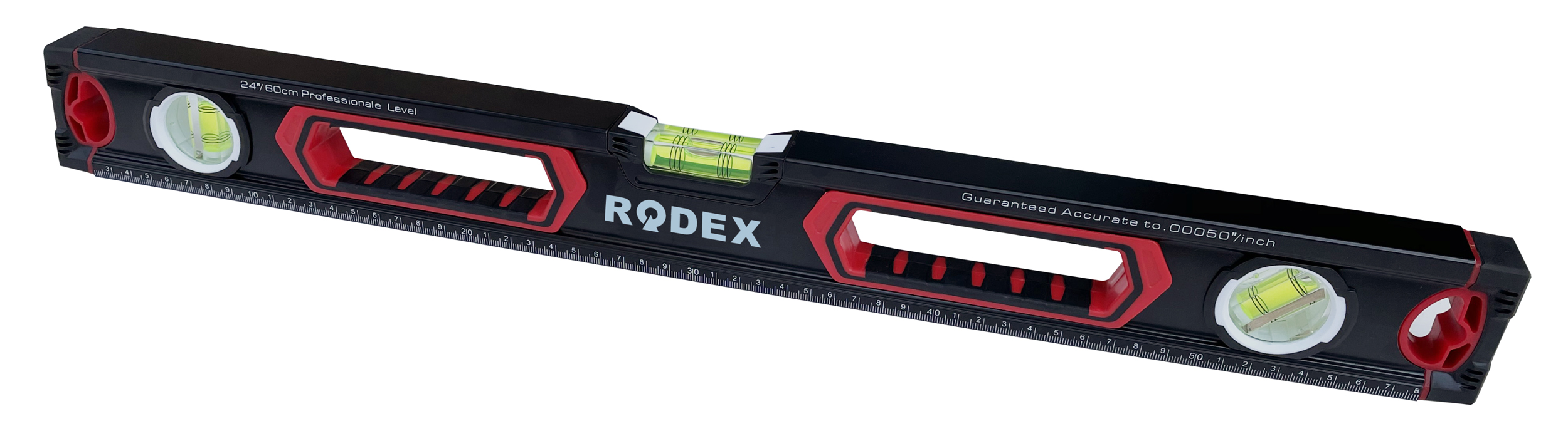 Rodex Mıknatıslı Alüminyum Su Terazisi Ölçü : 500 mm, Mıknatıslı