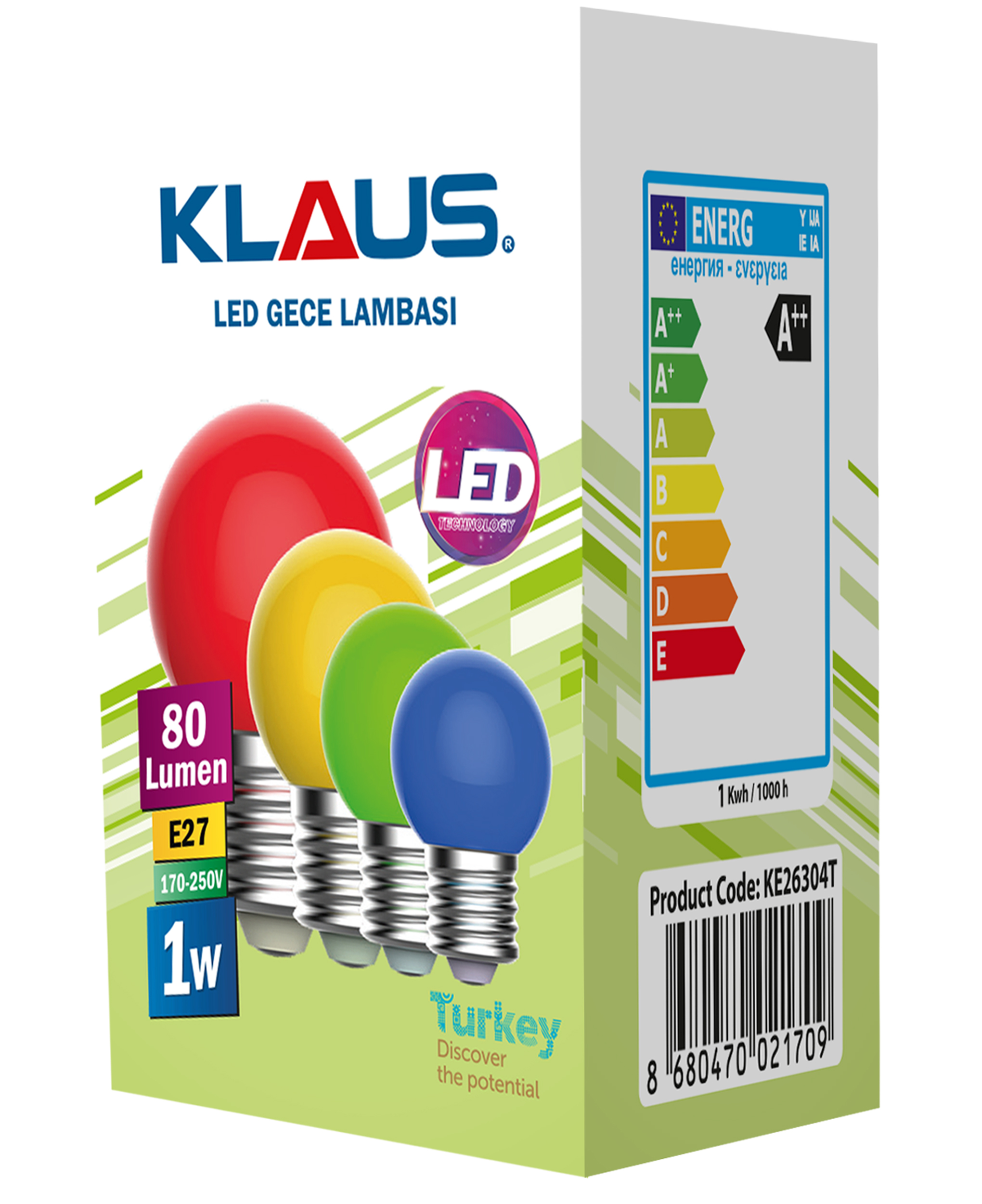 Klaus Led Gece Lambası 1W