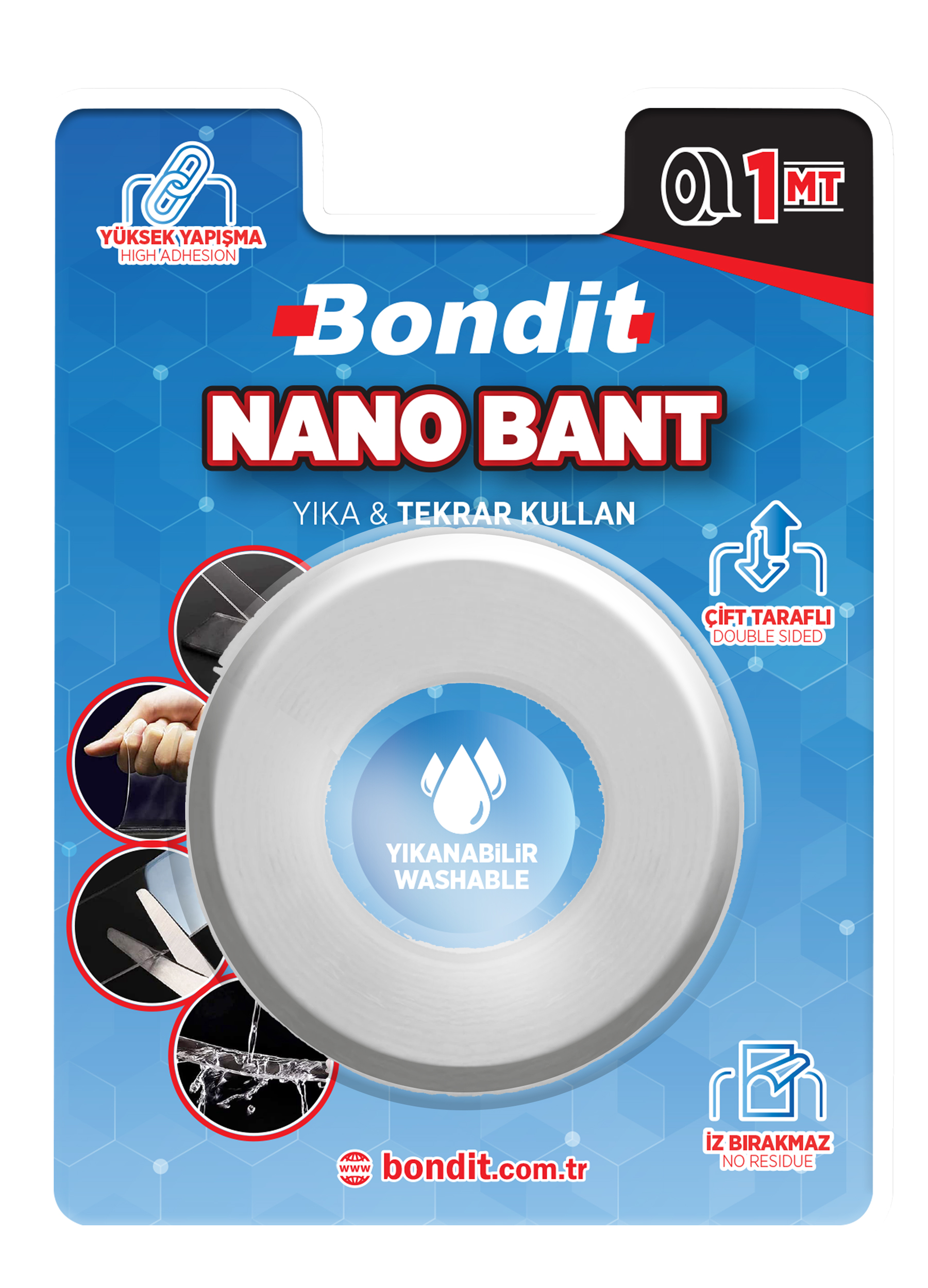 Bondit Nano Bant  Ölçü : 20 mm x 1mt