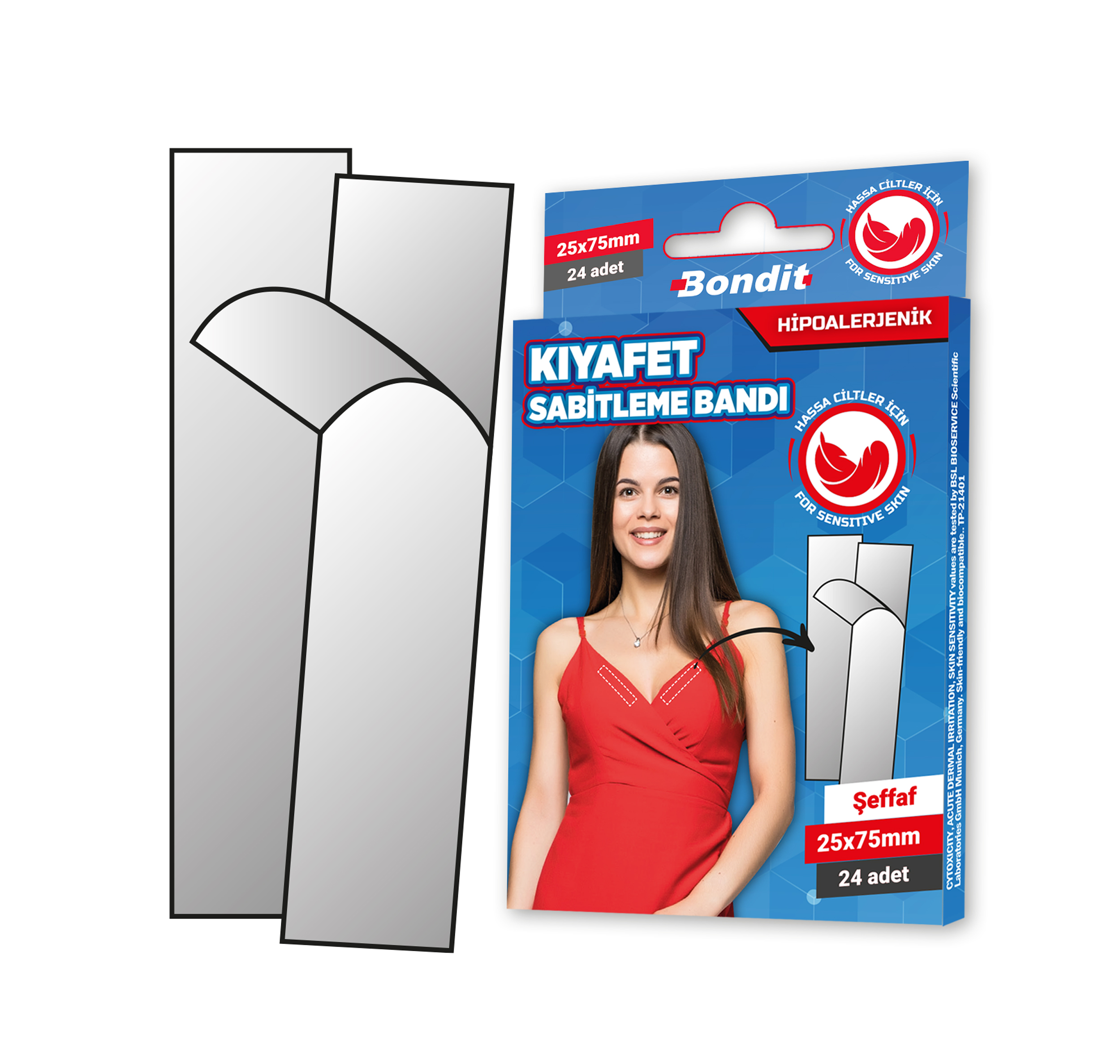 Bondit Kiyafet Sabitleme Bantı Ölçü :