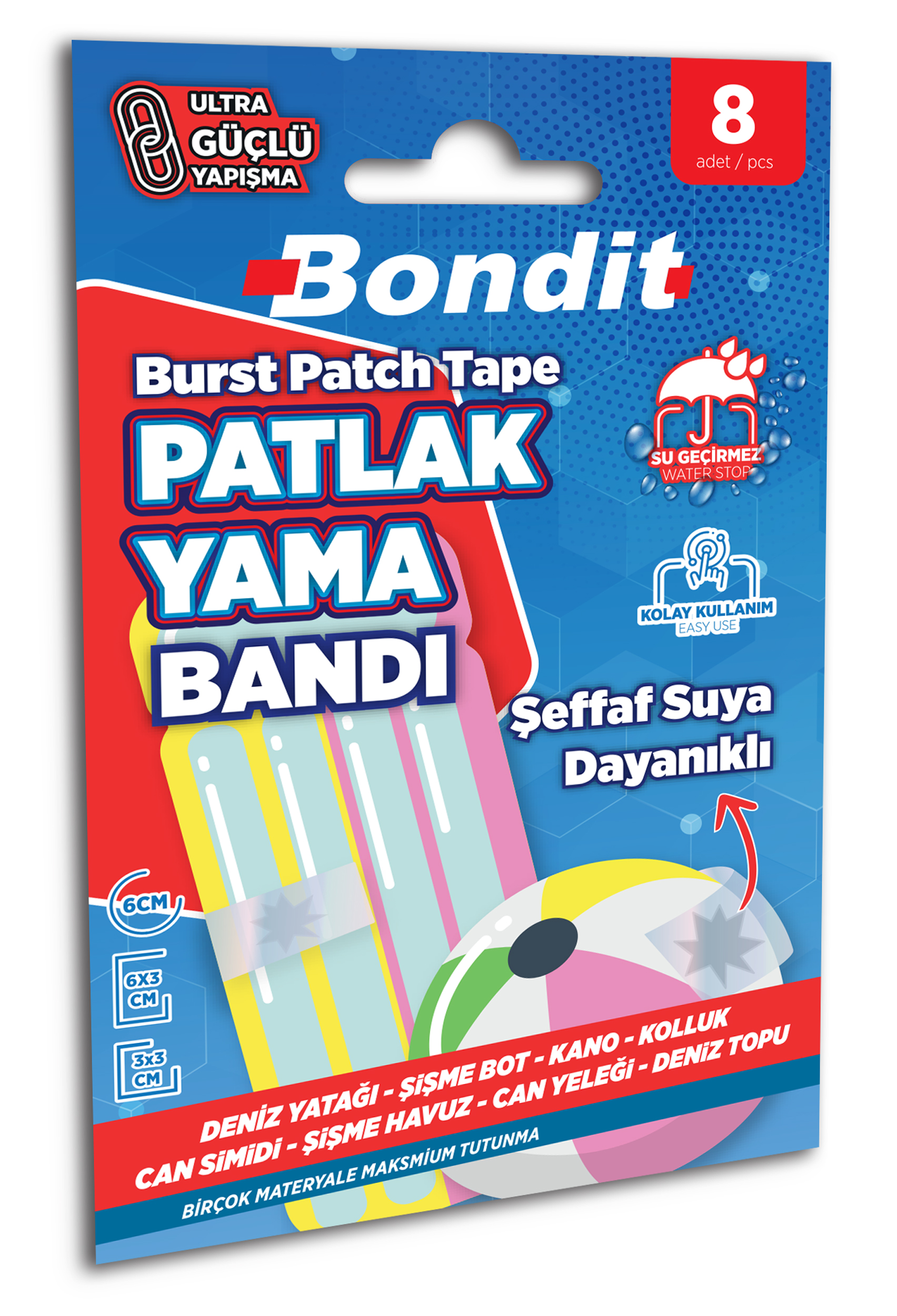 Bondit Patlak Yama Bantı