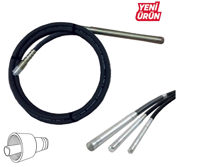 RDY4775 Beton Vibratörü Şaftı
