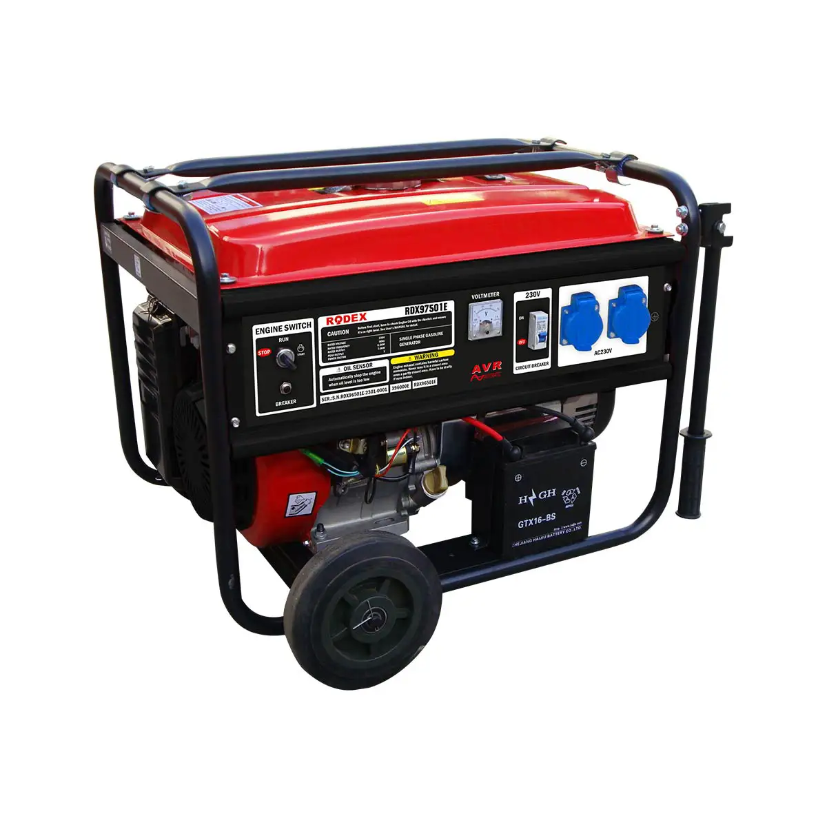 RDX97501E Benzinli Inverter Jeneratör Benzinli Jeneratör