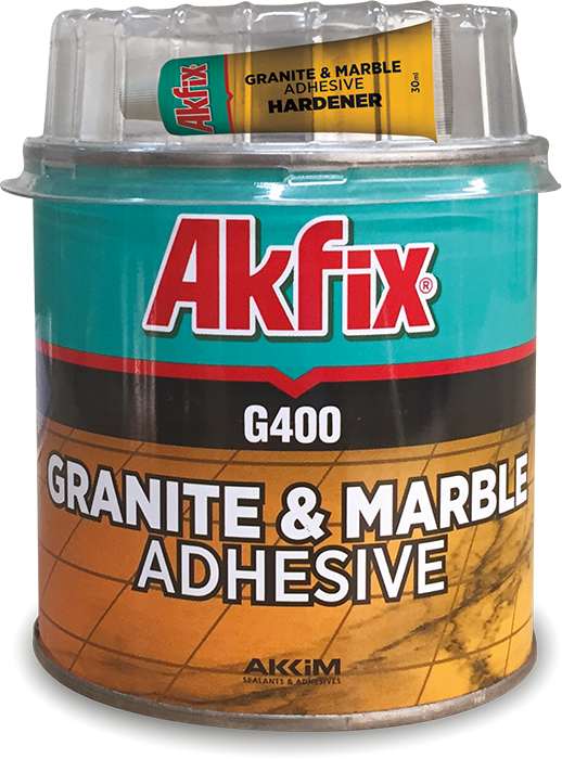 Akfix G400 Mermer ve Granit Yapıştırıcı Hacmi 1000 gr