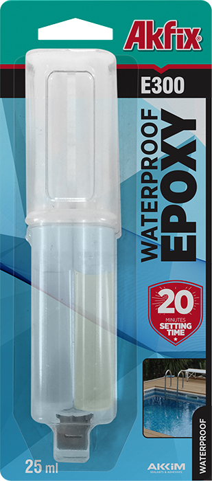 E300 Suya Dayanıklı Epoksi Yapıştırıcı Hacmi 28,4 gr