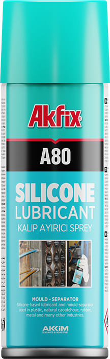 Akfix A80 Kalıp Ayırıcı ve Yağlayıcı Sprey Hacmi 400 ml
