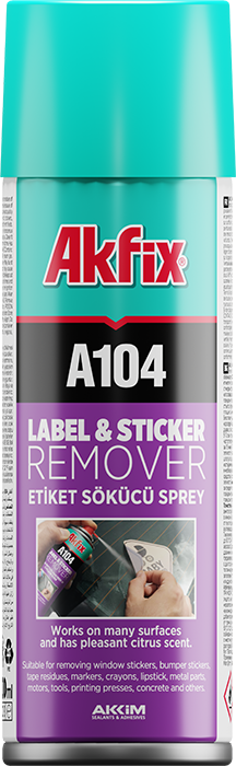 Akfix A104 Etitek Sökücü Sprey Hacmi 200 ml