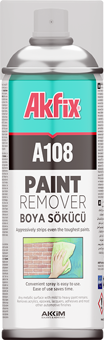 Akfix A108 Boya Sökücü Sprey Hacmi 400 ml