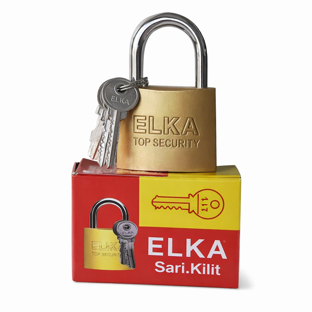 Elka Sarı Asma Kilit 38MM