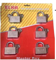 Elka 6’Lı Set Kilit