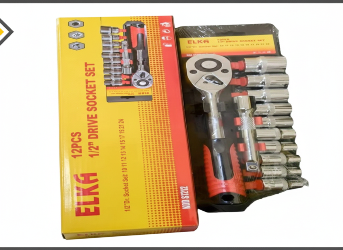 Elka 12 Parça Parlak Orjinal Lokma Set