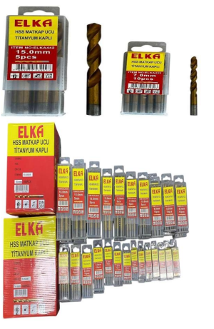Elka Hss Matkap Ucu Titanyum Kaplı 14