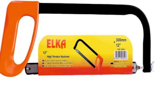 Elka 300MM Plastik Saplı Demir Testere Geniş Ağızlı