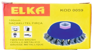 Elka Burgulu Tel Fırça 75MM