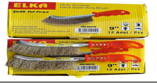 Elka Yatsı Tel Fırça Büyük