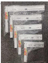 Elka Alüminyum Gönye 25 CM