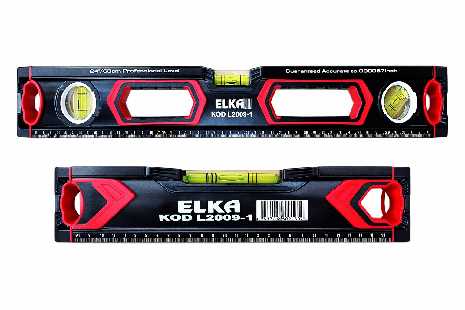 Elka Demir Döküm Mıknatıslı Hassas Su Terazisi 30CM