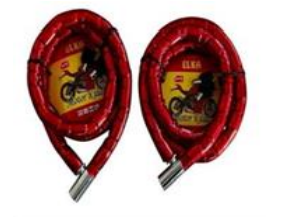 Elka Yaylı Motosiklet Kilidi 22x150CM