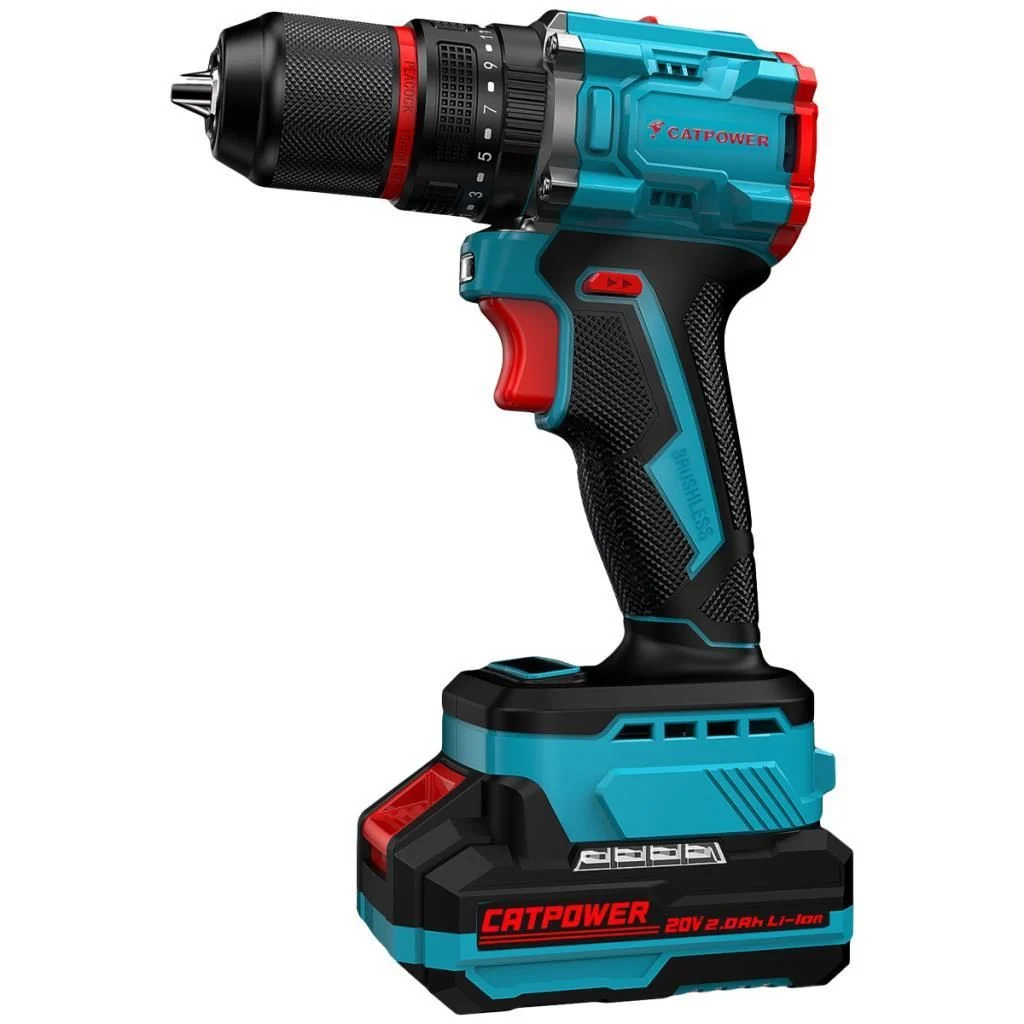 CATPOWER E1011 Kömürsüz Darbeli Akülü Vidala13mmam20V Li-ion 2.0Ah