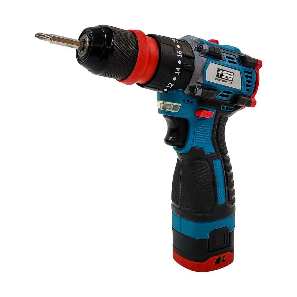 CATPOWER 1360 Kömürsüz Akülü Darbeli Vidalama 16V Li-ion 2.0Ah