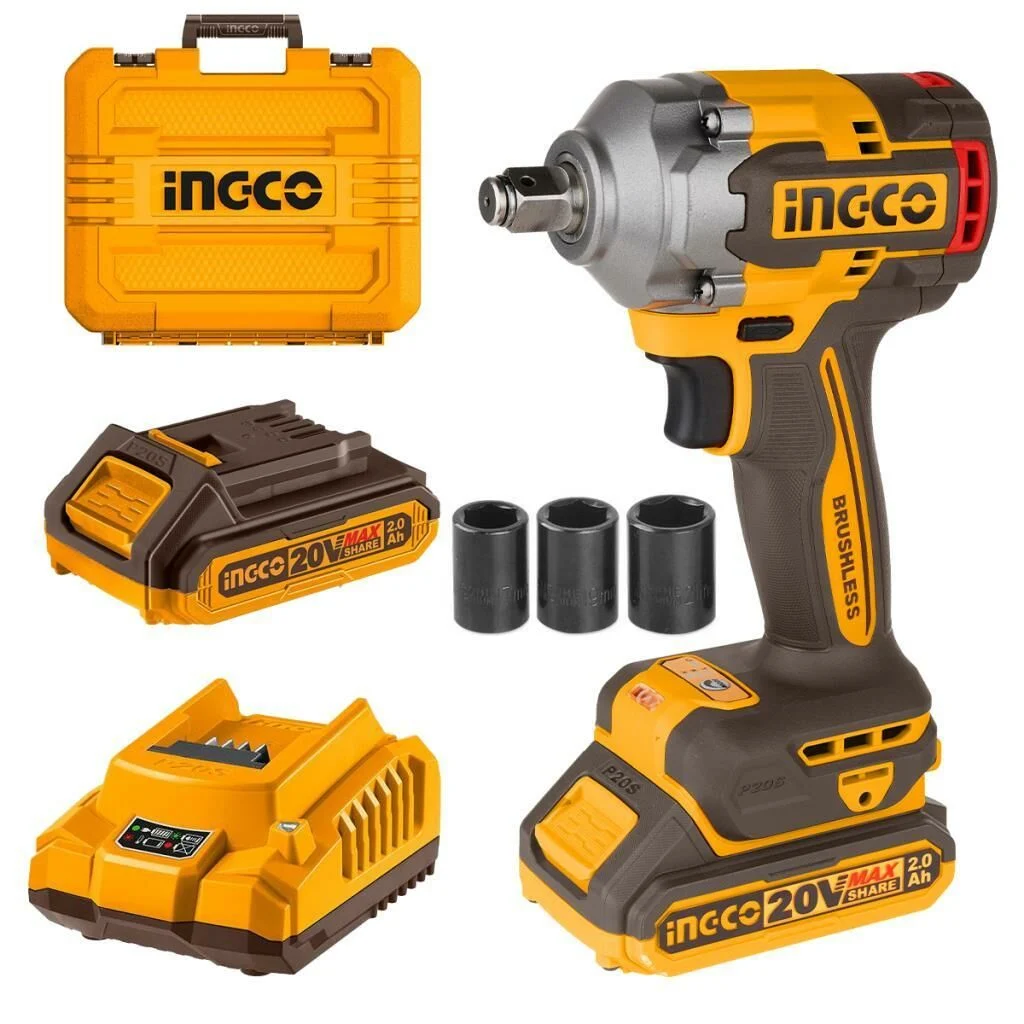 ING CIWLI2040E Kömürsüz Akülü Somun Sıkma 10mm 20V Li-ion 2.0Ah