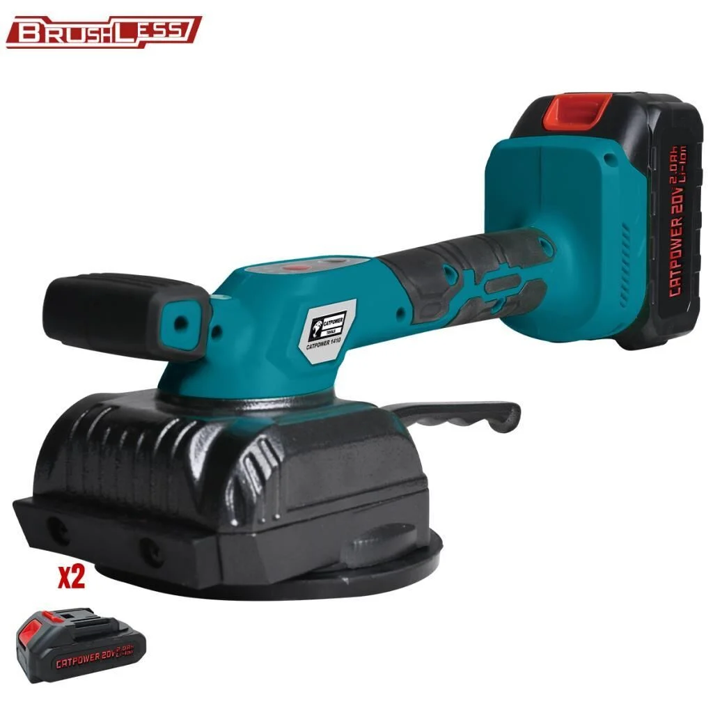CATPOWER 1410 Akülü Fayans Titreşim Makinası 20V Li-ion 2.0Ah