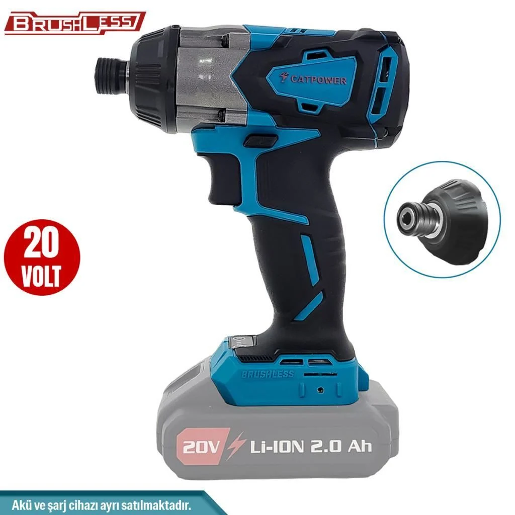 CATPOWER 4102 Akülü Torklu Vidalama 280NM Tork Kömürsüz Motor (Tek Makine)