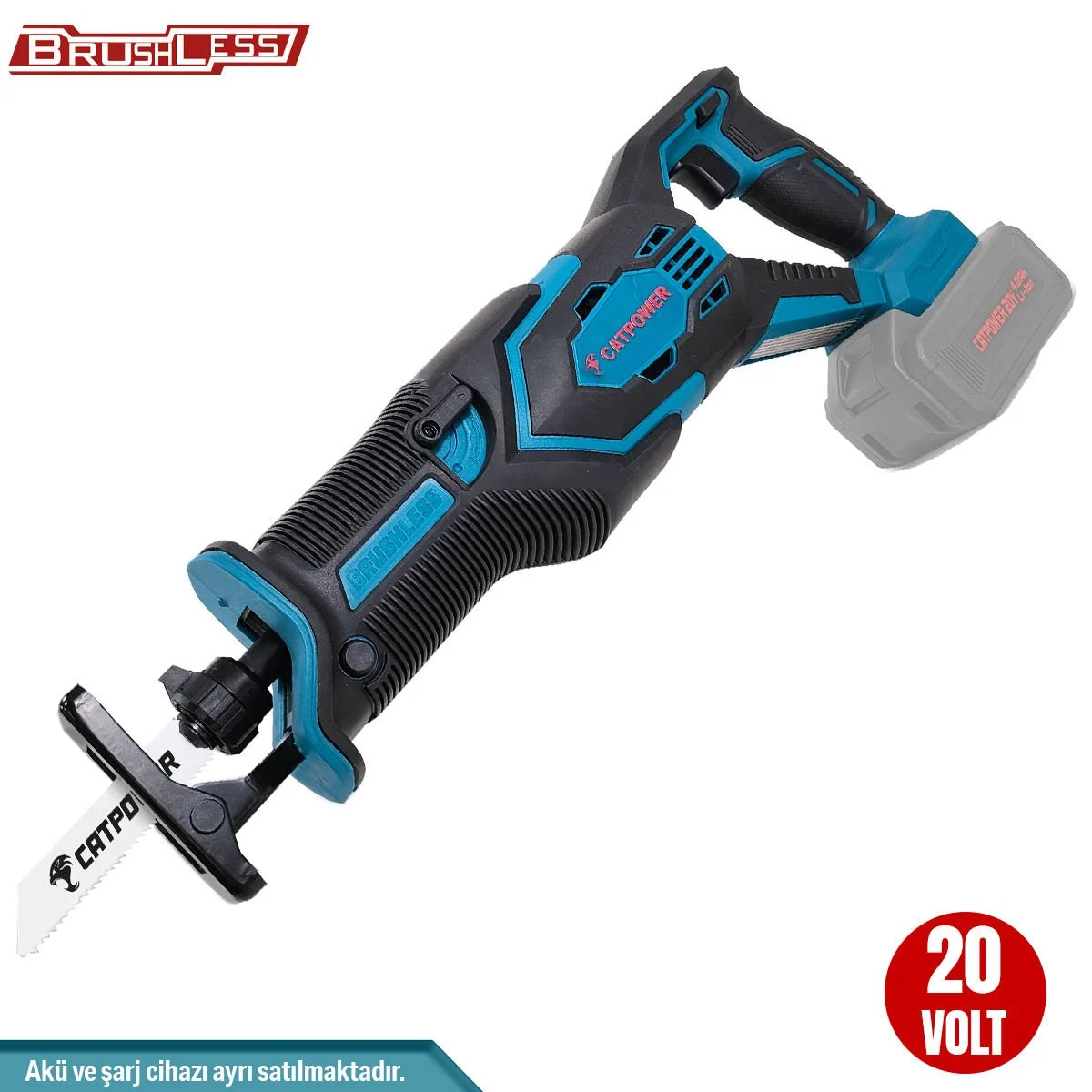 CATPOWER 4134 Akülü Tilki Kuyruğu Kömürsüz Motor