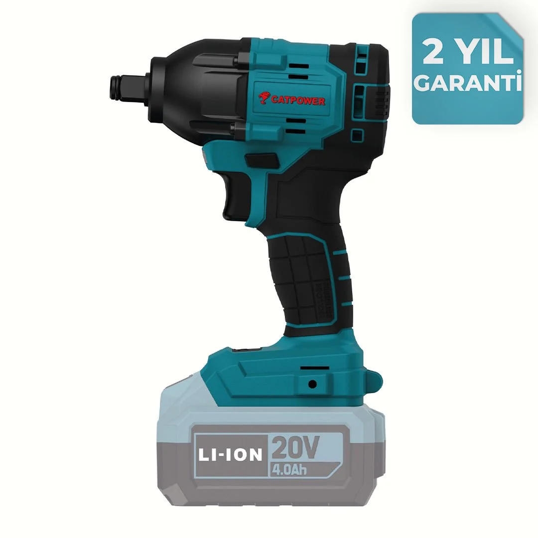 CATPOWER 4226 Kömürsüz Akülü Somun Sıkma ve TorkluVidalama 1/2'' 20V Lİ-İON 2.0Ah /4.0Ah