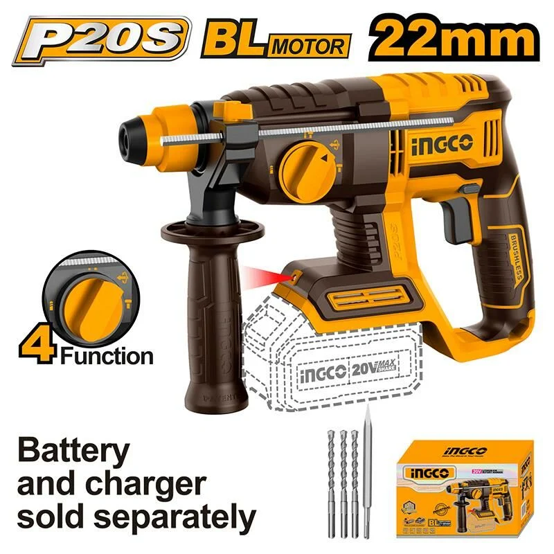 INGCO CRHLI20208 Li-ion Akülü Kırıcı Delici