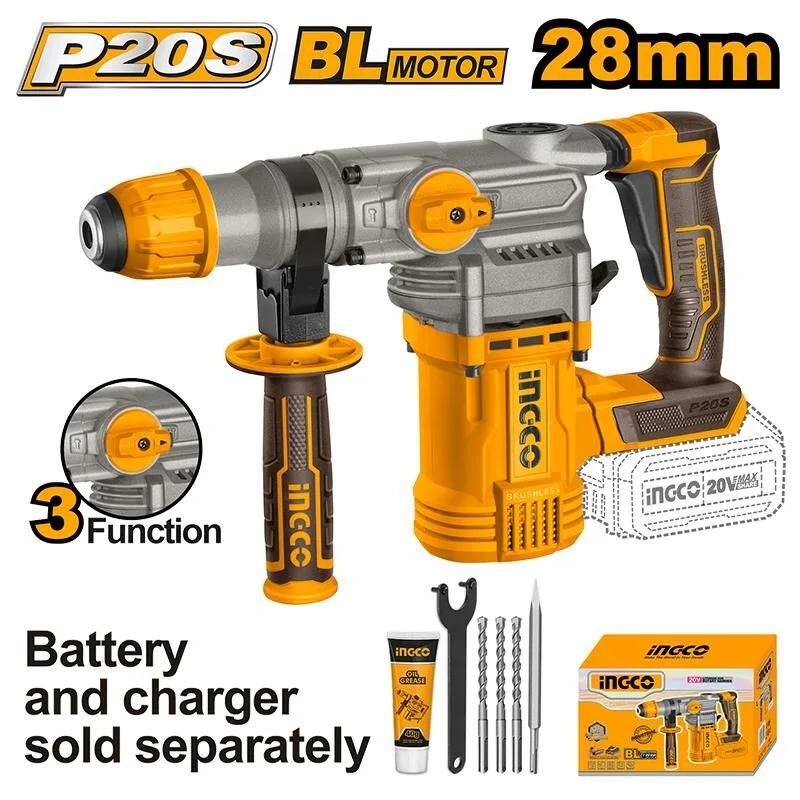 INGCO CRHLI20288 Li-ion Akülü Kırıcı Delici