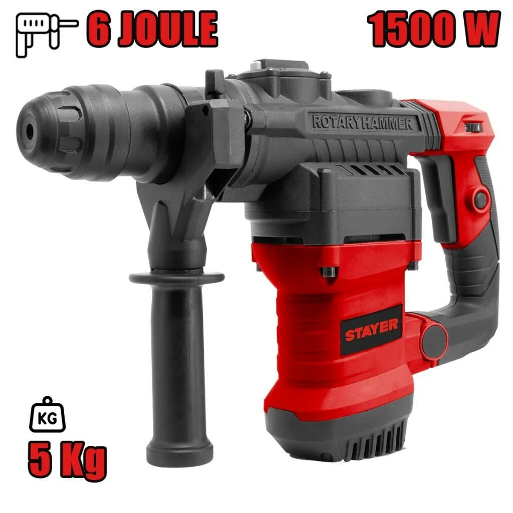 STAYER HDXT6JK Kırıcı Delici SDS-PLUS 6J 1500W
