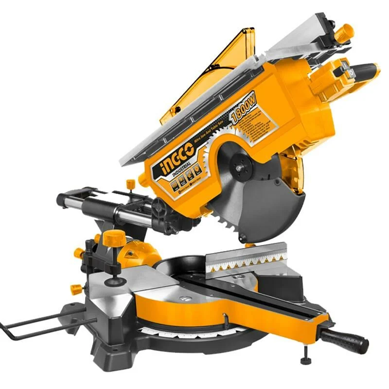 INGCO MT2S18002 Radyalli Üstten Tablalı Gönye Kesme Makinesi 1800W
