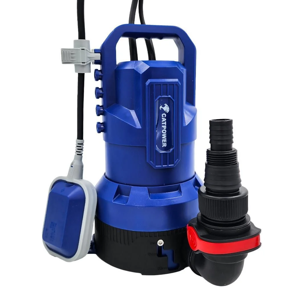 CATPOWER 674 Kirli Su Dalgıç Pompa 750W 3 Kademe Taban 15 Ton