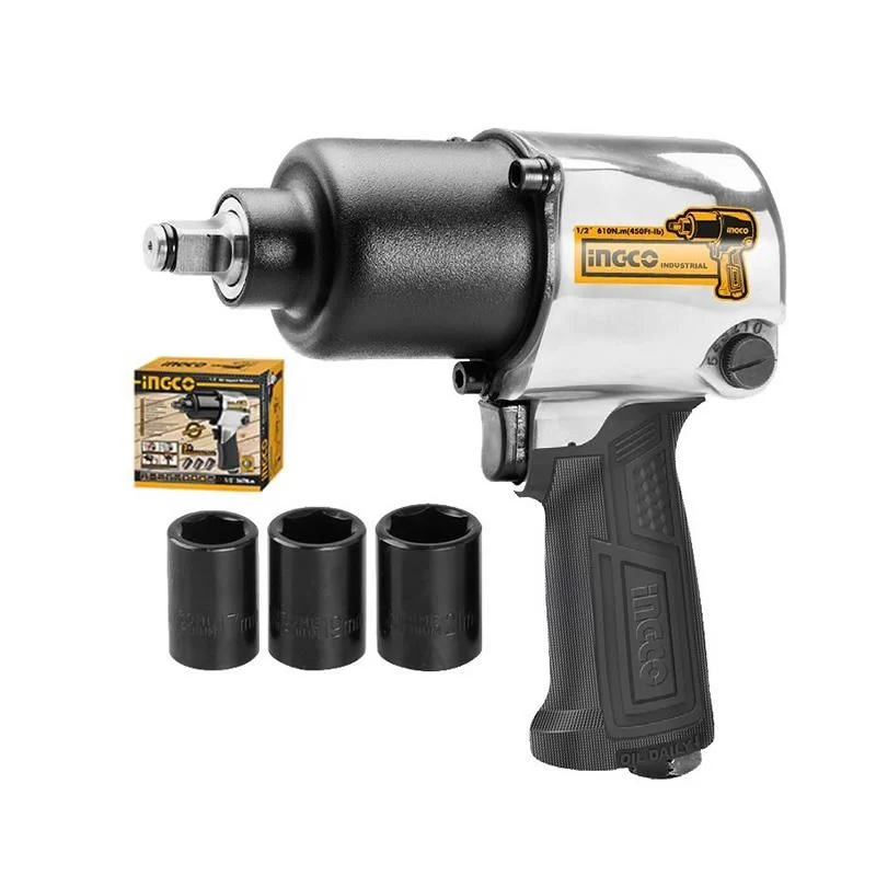 INGCO AIW12562 Havalı Somun Sıkma 1/2''7000 Devir/Dakika