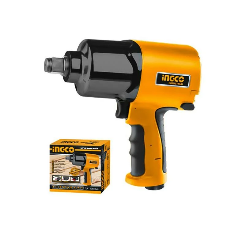 INGCO AIW341301 Havalı Somun Sıkma 3/4'''' 7000 Devir/Dakika