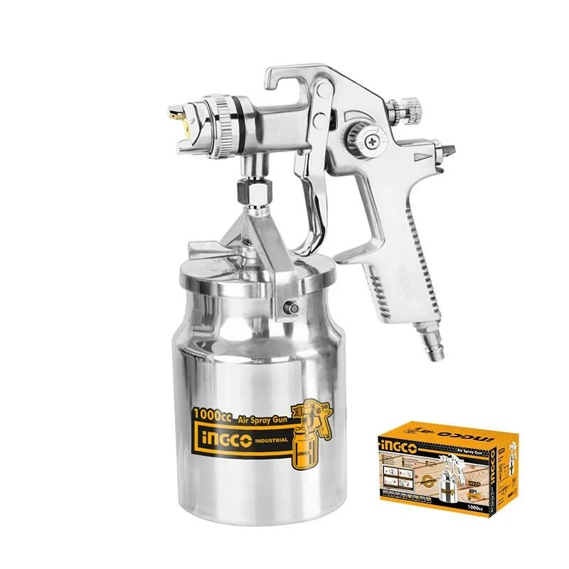 INGCO ASG2101 Boya Tabancası HVLP 1000CC Alttan Depo